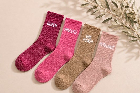 Quand les chaussettes deviennent un véritable moyen d'expression...