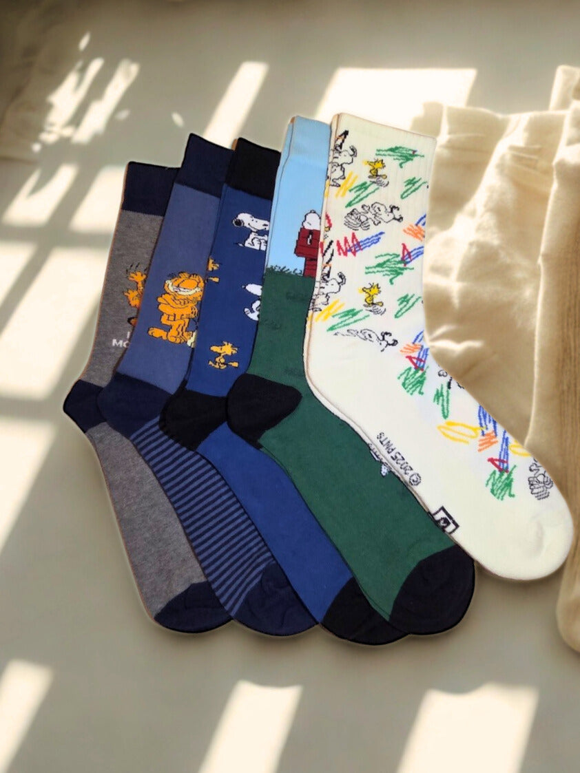 Chaussettes fun cartoons