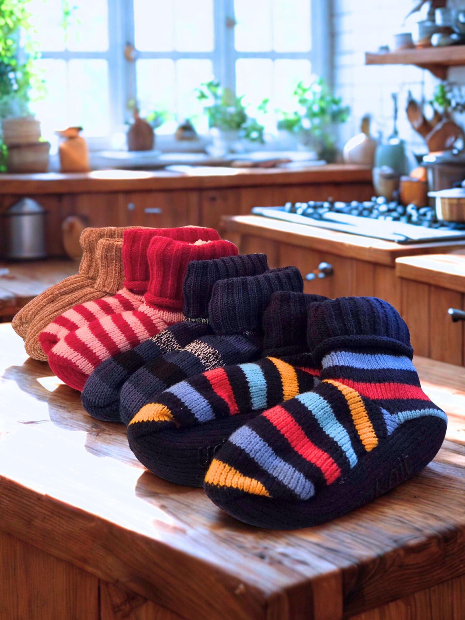 Chaussons montants botillons H/F