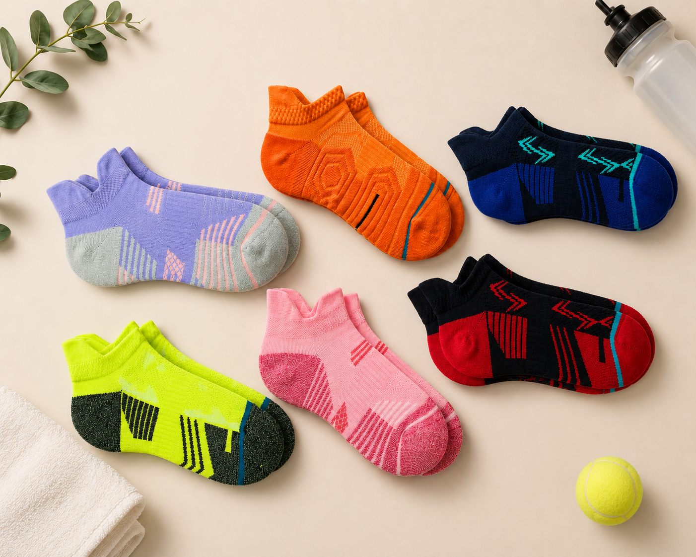 Chaussettes running originales et fun