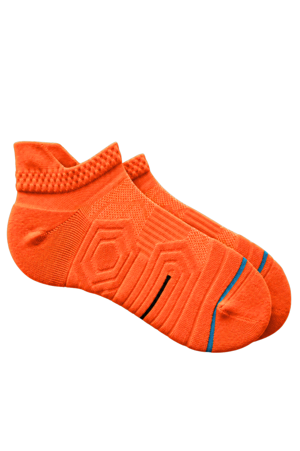 Chaussettes sport design moderne orange