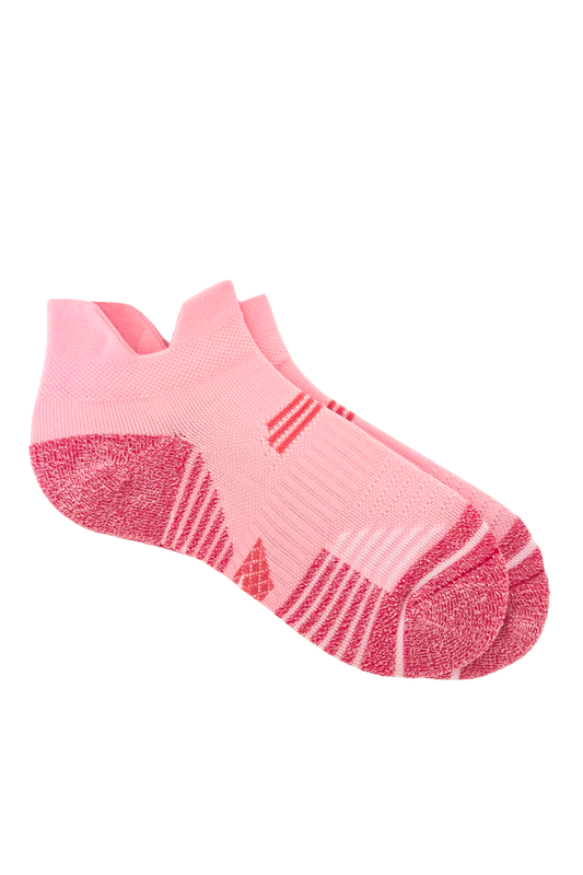 Chaussettes sport design moderne rose