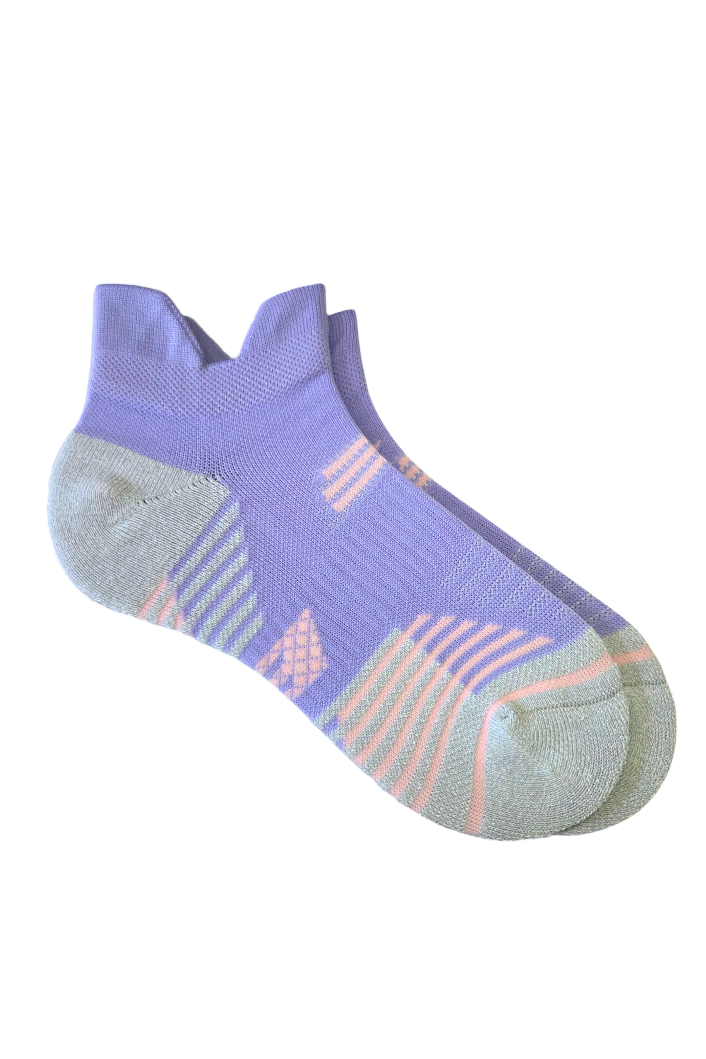 Chaussettes sport design moderne violet