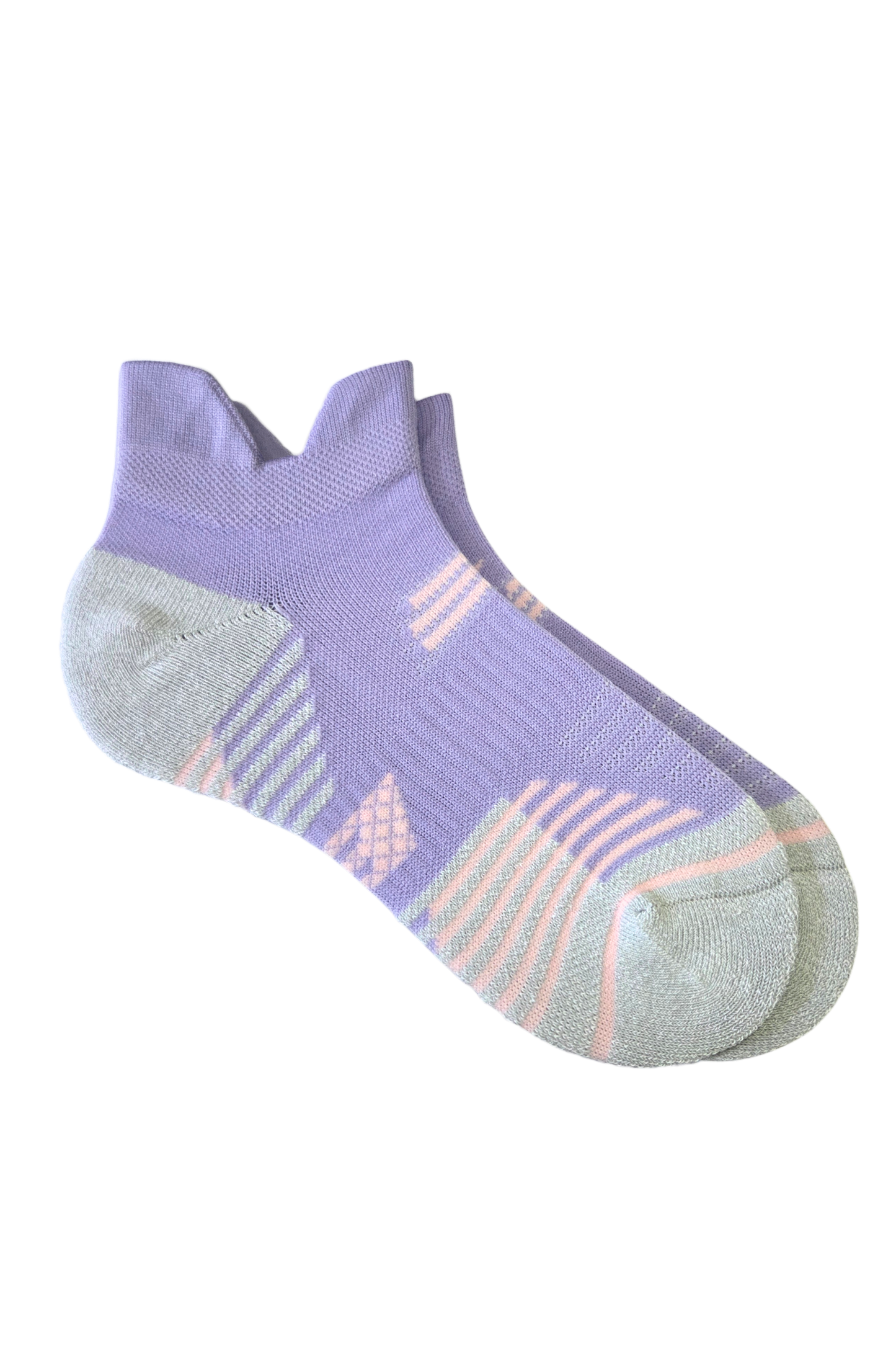 Chaussettes sport design moderne violet